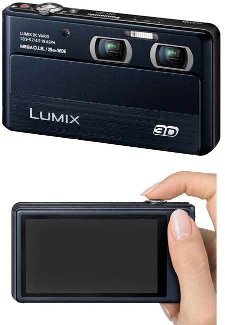 Panasonic Lumix DMC-3D1 - новая 3Д камера из Японии